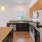 kitchen open to living area